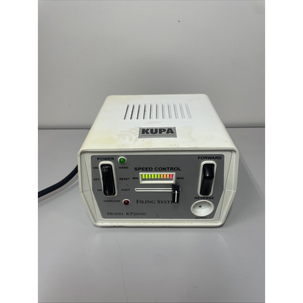 KUPA KP3000 Electric Filing System Nail‎ File/drill Machine Control Box Only